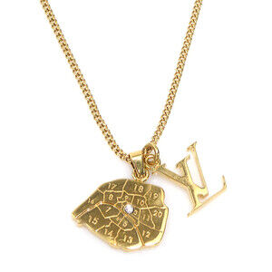 LOUIS VUITTON Gold Necklace